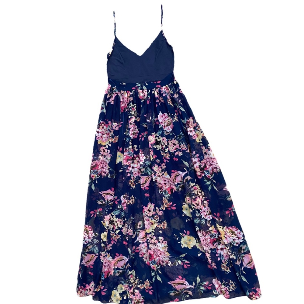 FSL Floral Backless Dress - Picture 8 of 11